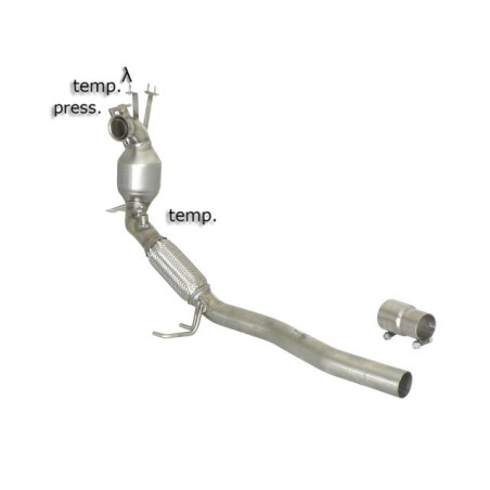 Filtre à particules RAGAZZON pour AUDI A3 (typ 8P) A3 1.6TDi (66kW) 05/2009-2013