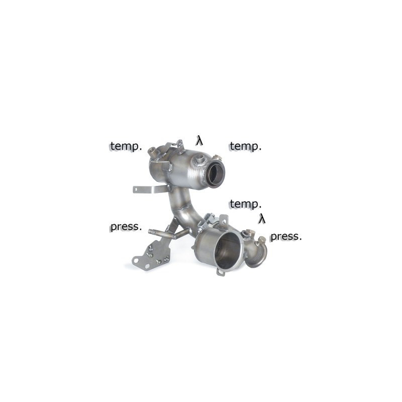 Filtre à particules RAGAZZON pour AUDI A3 (typ 8V/8VA) 2.0TDi (110 / 135kW) 2012-2018