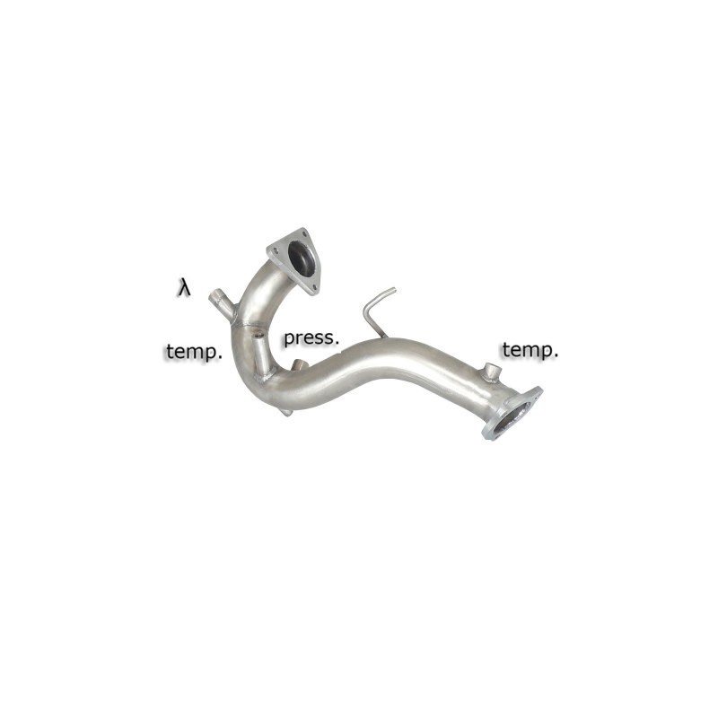Tube remplacement cat RAGAZZON pour AUDI A5 (typ 8T) Coupè 3.0TDi V6 Quattro (176kW) 06/2007-2012
