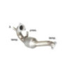 Filtre à particules RAGAZZON pour AUDI A5 (typ 8T) Coupè 3.0TDi V6 Quattro (176kW) 06/2007-2012
