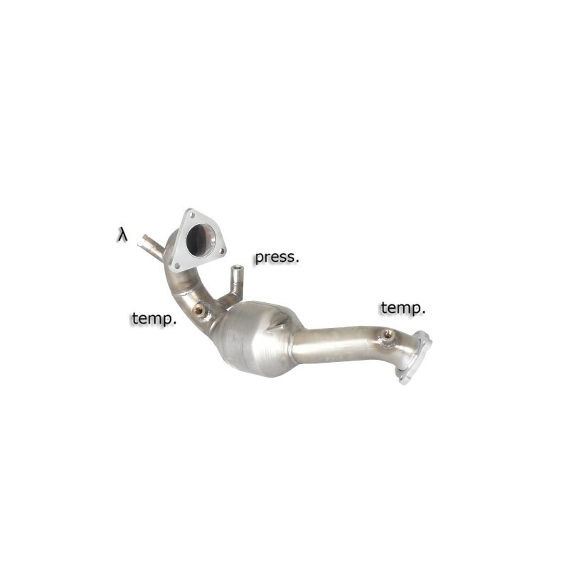 Filtre à particules RAGAZZON pour AUDI A5 (typ 8T) Coupè 3.0TDi V6 Quattro (176kW) 06/2007-2012