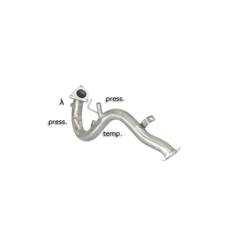 Tube remplacement cat RAGAZZON pour AUDI A5 (typ 8T) Coupè 3.0TDi V6 Quattro (176kW) 06/2007-2012