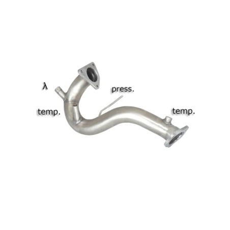 Tube remplacement cat RAGAZZON pour AUDI A5 (typ 8T) Coupè 3.0TDi V6 Quattro (180kW) 2012-