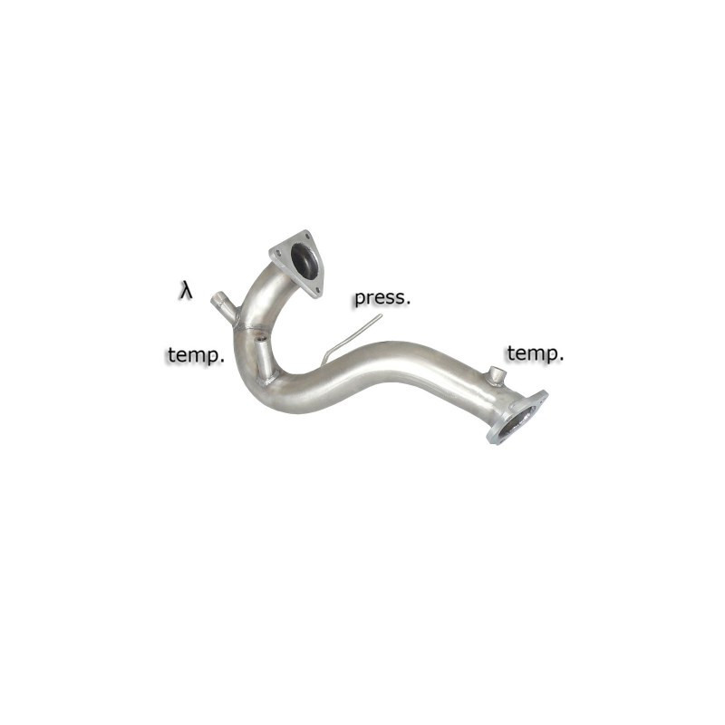 Tube remplacement cat RAGAZZON pour AUDI A5 (typ 8T) Coupè 3.0TDi V6 Quattro (180kW) 2012-