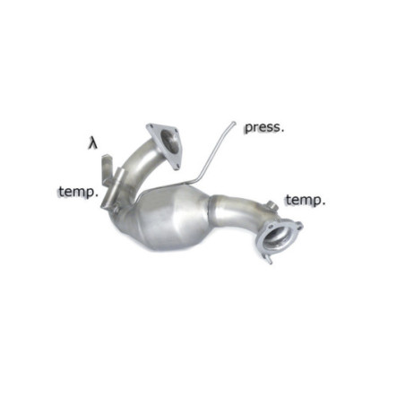 Filtre à particules RAGAZZON pour AUDI A5 (typ 8T) Coupè 3.0TDi V6 Quattro (180kW) 2012-