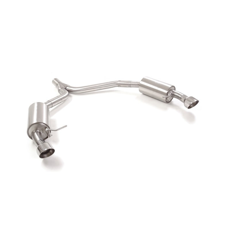 Silencieux arrière duplex RAGAZZON pour AUDI A5 (typ 8T) Sportback Quattro 2.0TFSI (155kW) 2008-2013
