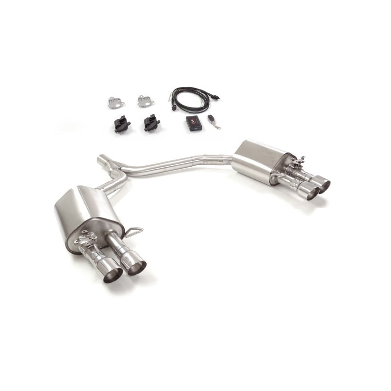 Silencieux arrière duplex RAGAZZON pour AUDI A5 (typ 8T) Sportback Quattro 2.0TFSI (155kW) 2008-2013