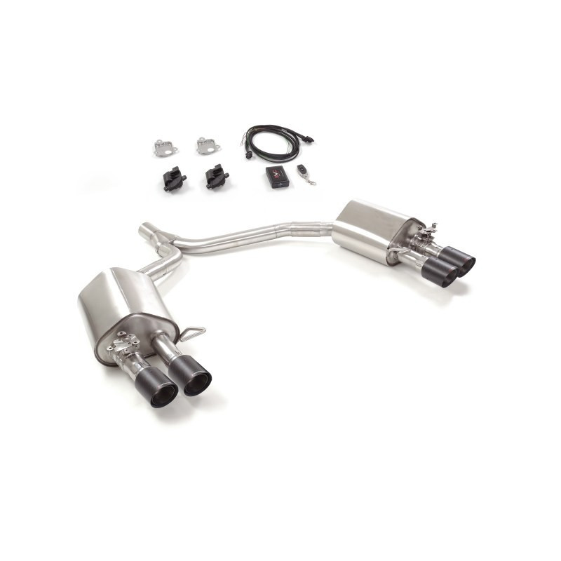 Silencieux arrière duplex RAGAZZON pour AUDI A5 (typ 8T) Sportback Quattro 2.0TFSI (155kW) 2008-2013