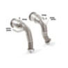 Tube remplacement cat RAGAZZON pour AUDI RS6 (typ F2 - C8) 4.0TFSI (441kW) 2020- Tube remplacement cat RAGAZZON pour AUDI RS6 (typ F2 - C8) 4.0TFSI (441kW) 2020-