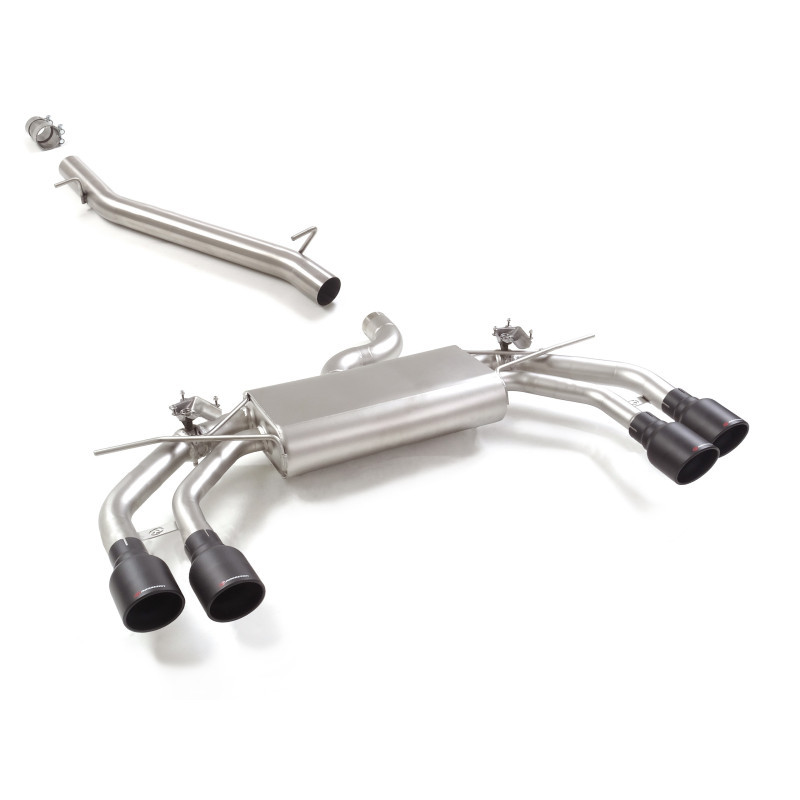 Silencieux arrière duplex RAGAZZON pour AUDI S3 (typ 8Y) S3 Sedan Quattro 2.0TFSI (245kW) 04/2024-