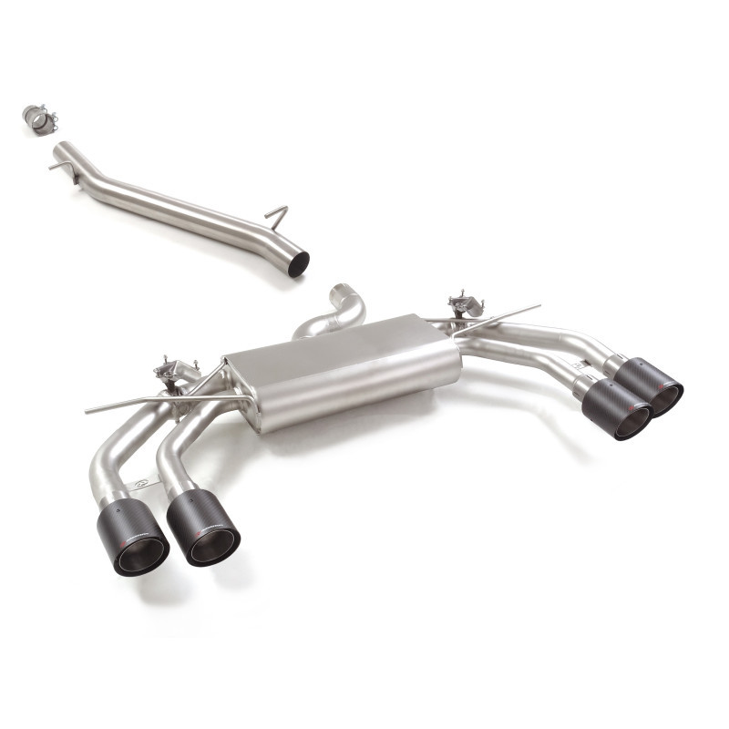 Silencieux arrière duplex RAGAZZON pour AUDI S3 (typ 8Y) S3 Sedan Quattro 2.0TFSI (245kW) 04/2024-
