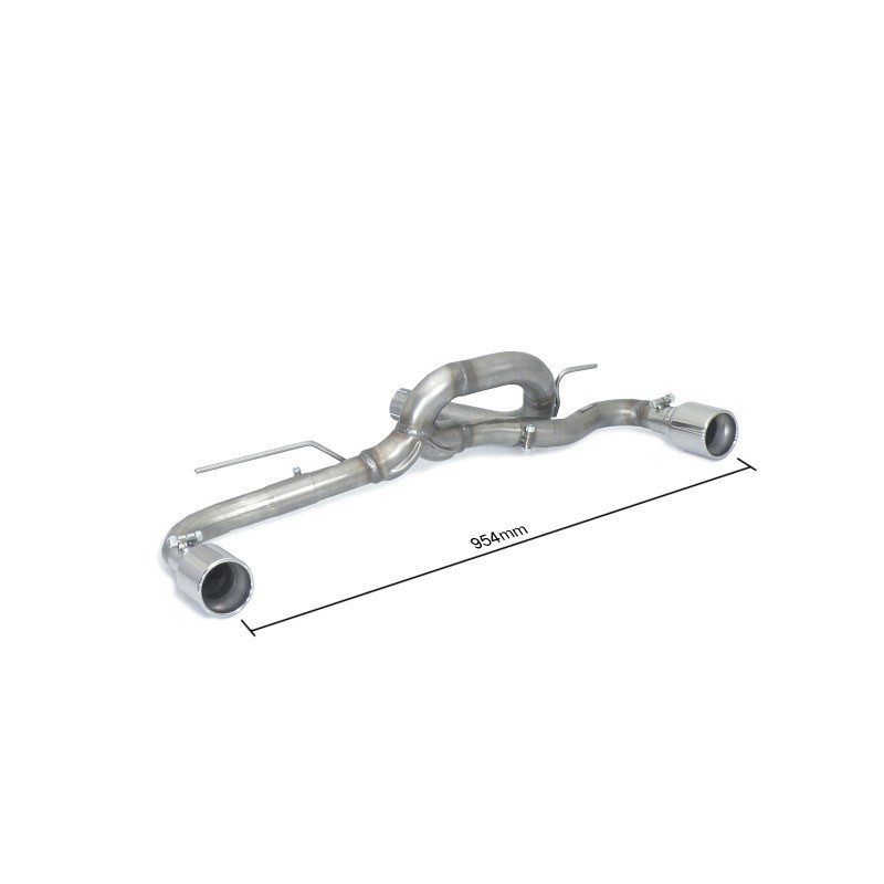 Tubes arrière RAGAZZON pour BMW Série1 F20 120d - xd (135kW - N47) 2011-2015
