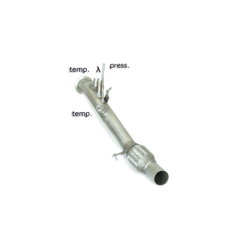 Tube remplacement cat RAGAZZON pour BMW Série1 F20 120d - xd (135kW - N47) 2011-2015