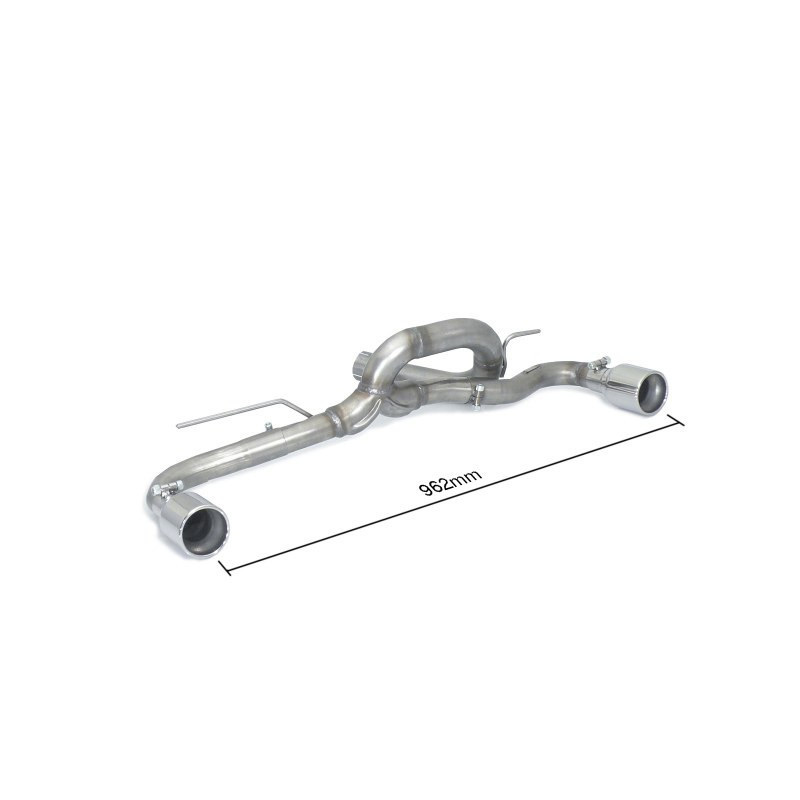 Tubes arrière RAGAZZON pour BMW Série1 F20 118i (125kW - N13) 2011-2015