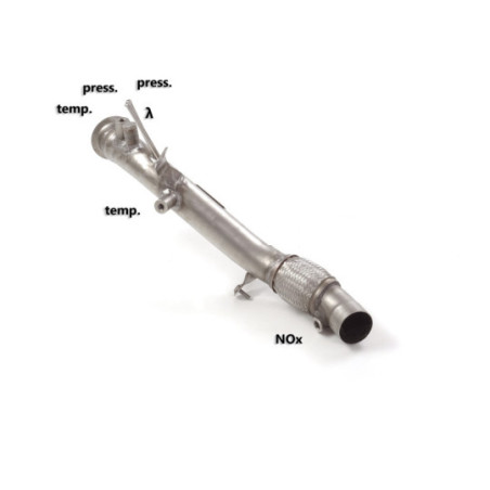 Tube remplacement cat RAGAZZON pour BMW Série1 F20/F21 F20 116d (85kW - B37) 07/2018-2019