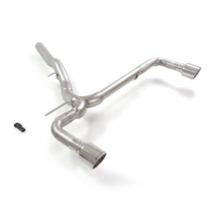 Tube arrière duplex g/d avec 1 sortie ronde sport line 102 RAGAZZON pour BMW Série1 F40 M135i xDrive (225kW) 2019-10/2020