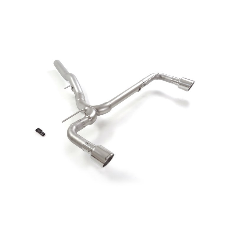 Tube arrière duplex g/d avec 1 sortie ronde sport line 102 RAGAZZON pour BMW Série1 F40 M135i xDrive (225kW) 2019-10/2020
