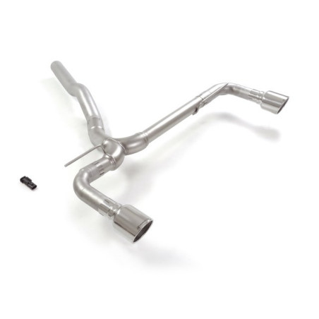 Tube arrière duplex g/d avec 1 sortie ronde sport line 102 RAGAZZON pour BMW Série1 F40 128Ti (195kW) 11/2020-06/2024