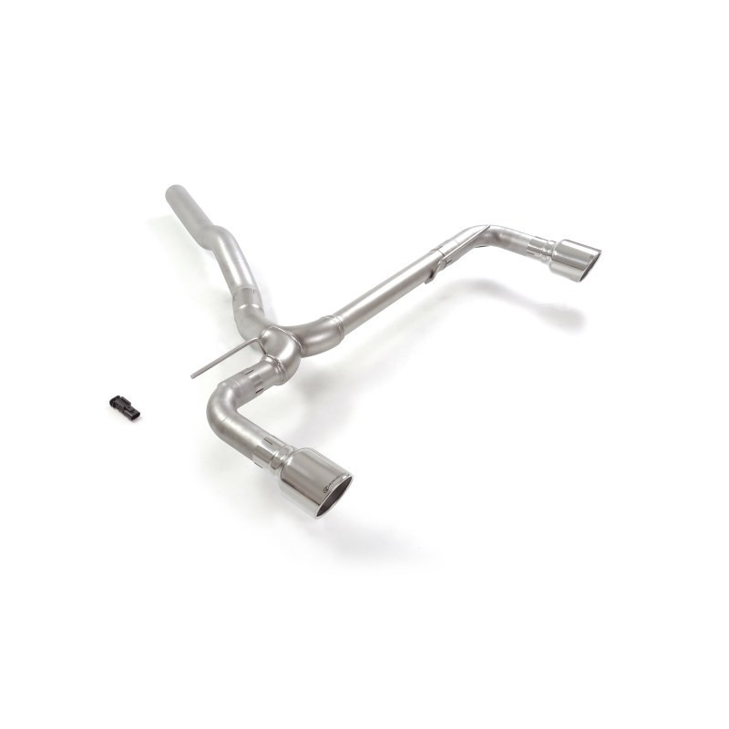 Tube arrière duplex g/d avec 1 sortie ronde sport line 102 RAGAZZON pour BMW Série1 F40 128Ti (195kW) 11/2020-06/2024