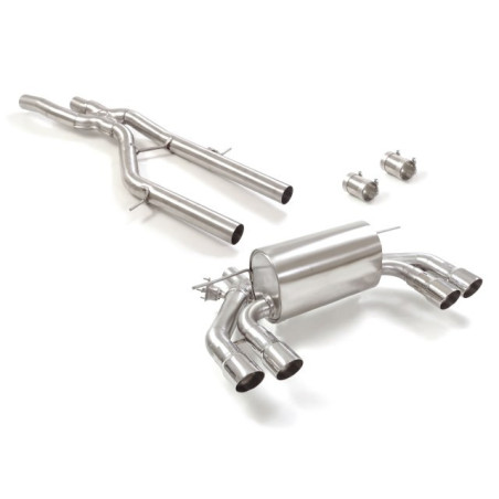 Silencieux arrière duplex RAGAZZON pour BMW M2 F87 Coupè Competition 3.0 (302kW) 08/2018-