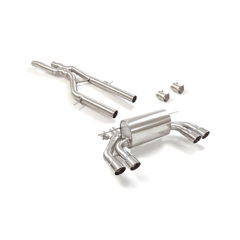 Silencieux arrière duplex RAGAZZON pour BMW M2 F87 Coupè Competition 3.0 (302kW) 08/2018-