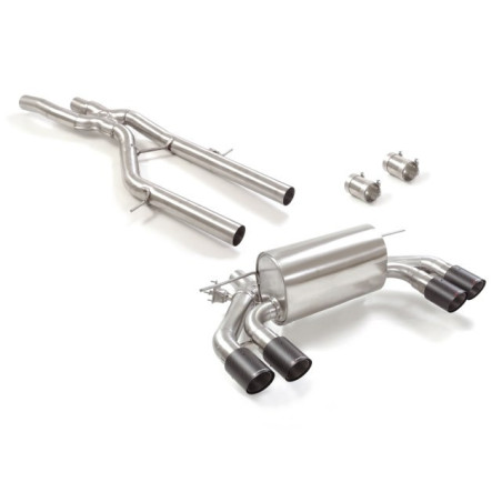 Silencieux arrière duplex RAGAZZON pour BMW M2 F87 Coupè Competition 3.0 (302kW) 08/2018-
