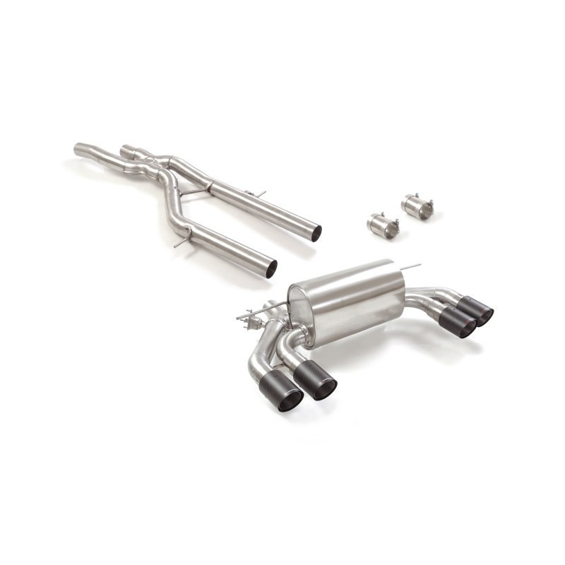 Silencieux arrière duplex RAGAZZON pour BMW M2 F87 Coupè Competition 3.0 (302kW) 08/2018-