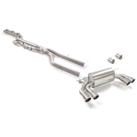 Silencieux arrière duplex RAGAZZON pour BMW M2 F87 Coupè Competition 3.0 (302kW) 08/2018-