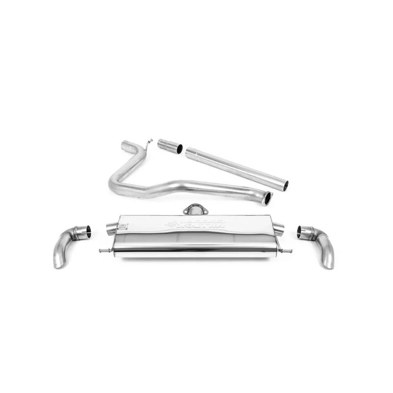 Ligne d'échappement FAP Back inox MILLTEK Seat Leon FR 1.5 eTSI Mk4 Hatch - Avec FAP(2020à+)