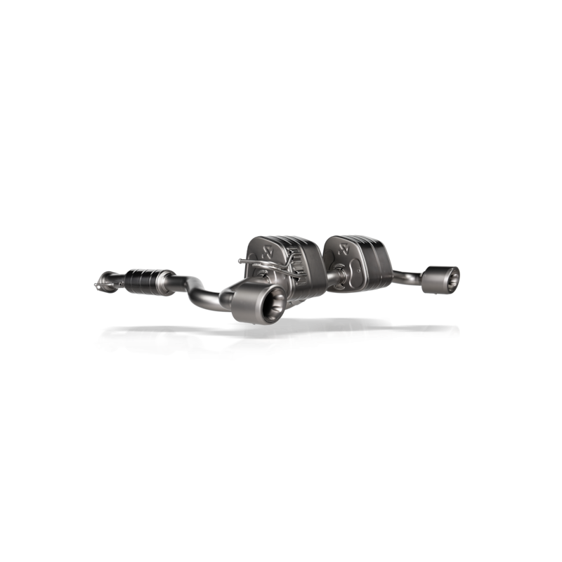 Silencieux d'échappement AKRAPOVIC pour TOYOTA GR YARIS 1.6 T Gen2 (2024+)