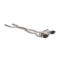 Ligne d'échappement Titane AKRAPOVIC pour BMW M2 G87 + CS (2023+)
