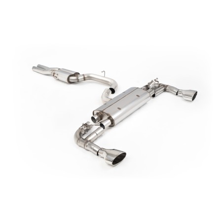 Ligne d'échappement Catback MILLTEK Audi RS3 8V Sportback 367ch (2015-2017) - Résonnée (Race)