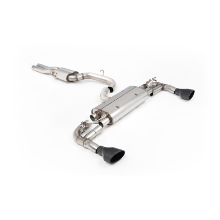 Ligne d'échappement Catback MILLTEK Audi RS3 8V Sportback 367ch (2015-2017) - sorties noires (Race)