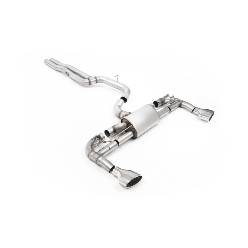 Ligne d'échappement Catback RACE MILLTEK Audi RS3 8V Sportback 367ch (2015-2017) (Race)