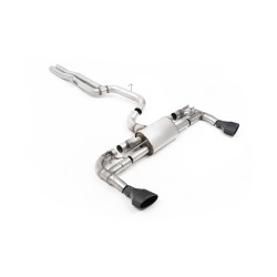 Ligne d'échappement Catback RACE MILLTEK Audi RS3 8V Sportback 367ch (2015-2017) - sorties noires (Race)