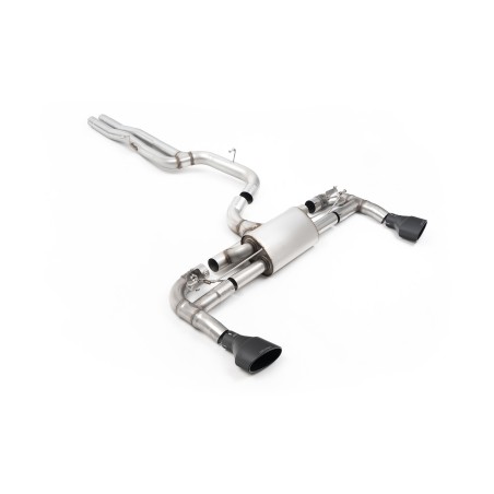Ligne d'échappement Catback RACE MILLTEK Audi RS3 8V Sportback 367ch (2015-2017) - sorties noires (Race)