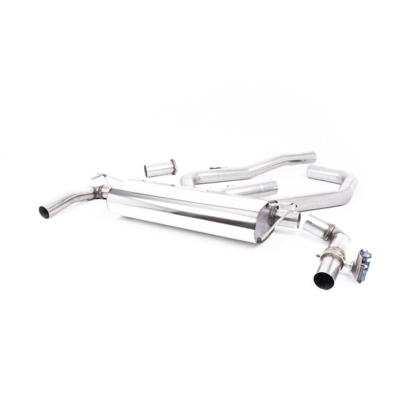 Ligne d'échappement FAP Back MILLTEK Hyundai i30 N Performance 2.0 T-GDi 275ch - Avec FAP (2019-2021) - sorties carbone (ECE)