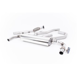 Ligne d'échappement Catback MILLTEK Hyundai i30 N Performance 2.0 T-GDi 275ch - Avec FAP (2019-2021) - sorties noires (Race)