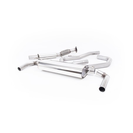 Ligne d'échappement Catback MILLTEK Hyundai i30 N 2.0 T-GDi 250ch - Sans FAP (2017-2018) - sorties noires (Race)