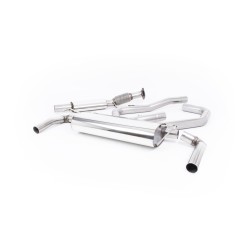Ligne d'échappement Catback MILLTEK Hyundai i30 N 2.0 T-GDi 250ch - Sans FAP (2017-2018) - sorties carbone (Race)