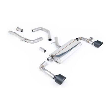 Ligne d'échappement FAP Back MILLTEK Hyundai i30 N Performance 2.0 T-GDi 280ch -Facelift - FAP (2021+) - sorties noires (ECE)