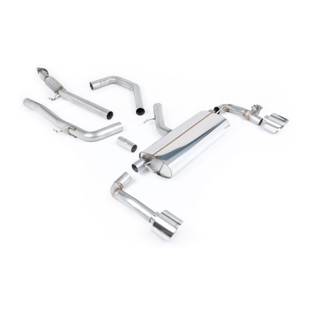 Ligne d'échappement Catback MILLTEK Hyundai i30 N Performance 2.0 T-GDi 280ch -Facelift - FAP (2021+) (Race)