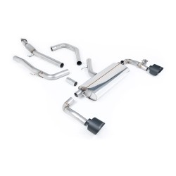 Ligne d'échappement Catback MILLTEK Hyundai i30 N Performance 2.0 T-GDi 280ch -Facelift - FAP (2021+) - sorties noires (Race)