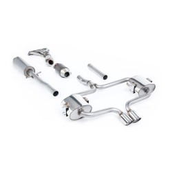 Ligne d'échappement Complète MILLTEK Mini Mk1 R52 Cooper S Cabriolet (2004-2008) (Race)