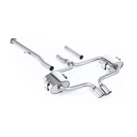 Ligne d'échappement Catback MILLTEK Mini Mk1 R52 Cooper S Cabriolet (2004-2008) (Race)