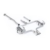 Ligne d'échappement Catback MILLTEK Mini Mk1 R52 Cooper S Cabriolet (2004-2008) (Race)