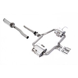 Ligne d'échappement Catback MILLTEK Mini Mk1 R53 Cooper S (2002-2006) (ECE)