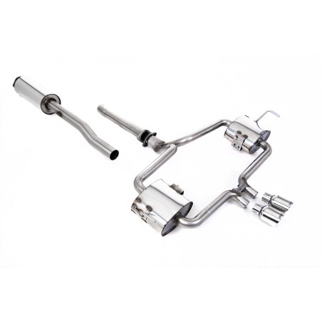 Ligne d'échappement Catback MILLTEK Mini Mk1 R53 Cooper S (2002-2006) (ECE)