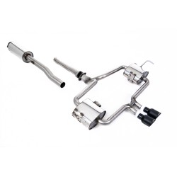 Ligne d'échappement Catback MILLTEK Mini Mk1 R53 Cooper S (2002-2006) - sorties noires (ECE)