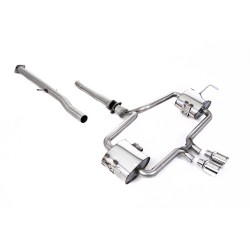 Ligne d'échappement Catback MILLTEK Mini Mk1 R53 Cooper S (2002-2006) (Race)